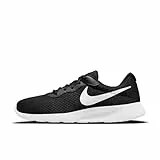NIKE Tanjun, Scarpe da Ginnastica Uomo, Nero Black White Barely Volt Black, 43 EU