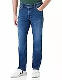 Wrangler Texas Slim Jeans, Rodeo Bull, 44W x 34L Uomo