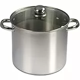 Baumalu 342652 - Pentola Alta con Coperchio, 9 L, Diametro: 24 cm