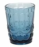 TOGNANA Set di 6 bicchieri da acqua Madame, colore azzurro, 230 ml