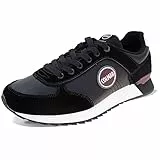 Colmar Scarpe Uomo Sneaker Travis Boost 016 Suede/Tessuto Black/Burgundy U24CO06 43