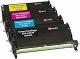 Ink Inspiration Kit 4 Toner Compatibili per Dell 3110, 3110cn, 3115, 3115cn | Nero/Ciano/Magenta/Giallo: 8.000 Pagine