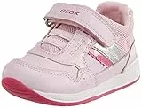 Geox B Rishon Girl A, Primi Passi Bimba 0-24, Rosa (Pink/Fuchsia), 18 EU