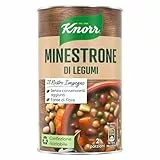 Knorr Minestrone di Legumi, Piatti Pronti Knorr con Ingredienti Naturali, Senza Coloranti e Senza Conservanti Aggiunti, Fonte di Fibre, Vegano, Confezione da 750ml