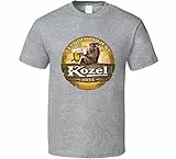N/Y Velkopopovicky kozel Premium Premium Birra Cool Usn Look T Shirt Sport Grigio Nero XL