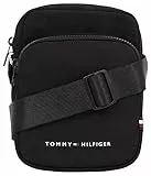 Tommy Hilfiger Mini Reporter Skyline, Uomo, Nero, One Size