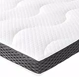 Amazon Basics - Coprimaterasso in gel e schiuma, spessore 7 cm, 160 x 200 cm