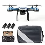 BAICHUN BC5C Drone con Telecamera 4K,3D Flip,Evitamento Ostacoli,Motore Brushless,Drone per Principianti per Bambini,Altitudine Hold,App Control Dual Cameras Drone 215g 33 minuti
