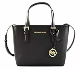 Michael Kors Borsa a tracolla XS Jet Set da viaggio da donna nero Small