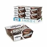 ALPRO DESSERT 100% Vegetale al gusto CIOCCOLATO FONDENTE, morbido e goloso (6 confezioni da 4x125 g)