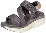 Skechers D'lux Walker Kind Mind, Sandali Donna, Grigio (Grey), 40 EU