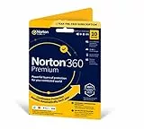 Norton 360 Premium 2020 | 10 Devices | 1 Year | Includes Secure VPN and Password Manager | PCs, Mac, smartphones and tablets | Activation Code by Post