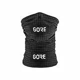 GORE WEAR Scaldacollo unisex Grid, Taglia unica, Nero/Grigio antracite