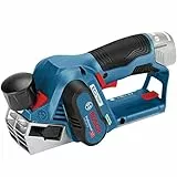 Bosch Professional GHO - Pialla senza spazzole, 12 V, colore: Blu