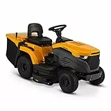 Stiga Trattorino Tagliaerba a Scoppio Estate 598 W, Ampiezza di Taglio 98cm, Giardini Fino a 5000 m2, Sacco di Raccolta 240L