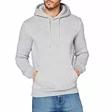 FM London Felpa con cappuccio FM London Heavyweight da uomo, Felpa con cappuccio, Uomo, Grigio, L