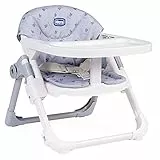 Chicco Chairy Rialzo Sedia per Bambini 6 Mesi, 3 Anni (15 kg), Seggiolino Evolutivo con Chiusura Compatta e Vassoio Rimovibile, Bunny