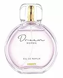 Liberty LUSSO Dream Profumo Odore Duraturo, Note Floreali, Agrumi, Muschio Bianco, Sottotono Polveroso - Eau de Parfum (EDP) per Donna (100ml / 3,4 once)