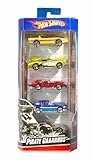 Hot Wheels Confezione da 5 Veicoli, Macchinine Hot Wheels in Scala 1:64 con Dettagli Autentici, Scegli tra I Temi e i Modelli e Collezionale Tutte, Giocattolo per Bambini, 3+ Anni, 01806