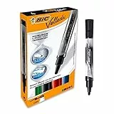 BIC 902099 Velleda Marcatore Liquido, 4 Pezzi