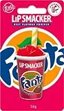 Lip Smacker - Coca-Cola Cup Collection - Burrocacao per Bambini a Forma di Bicchiere di Fanta alla Fragola - Gusto fanta alla Fragola - Dolce Regalo per i Tuoi Amici - Pezzo Singolo