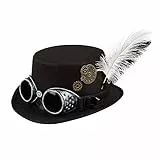Boland-54502 Cappello per Adulti, Nero, Taglia unica, 54502