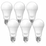 Plusluck Lampadina LED E27, 8.5W Equivalenti a 60W, Luce Bianca Fredda 6000K, 806LM, Lampada LED a Vite Edison Risparmio E27 A60, Angolo di Raggio 240°, Non Dimmerabile, Pacco da 6