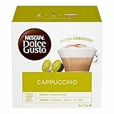 NESCAFÉ DOLCE GUSTO Cappuccino, 6 Confezioni da 16 capsule (96 capsule)
