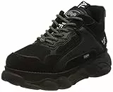 Buffalo Cld Chai, Scarpe da Ginnastica Donna, Nero, 38 EU