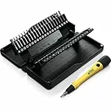 Wiha Zai Haus - Set micro bit con cacciavite ESD, 42 pezzi, con custodia, per tutti gli smartphone, laptop, fotocamere, modellismo e applicazioni quotidiane