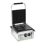 Royal Catering - RCWM-2000-E - Piastra per waffel rettangolare - 1 x 2.000
