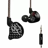 Yinyoo KZ ZST Auricolari Cuffie 3.5mm alta fedeltà In-Ear Stereo Headset, Design avanzato di Funzione di Enhanced Bass rumore canceller Per iPhone, Samsung, Huawei, Android e lo sport