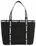Tommy Hilfiger Tjw Essentials Tote, Nero, Sistema operativo, Nero, Taglia unica, Casual
