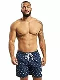 URBAN CLASSICS Costume da Bagno Uomo, Pantaloncini da Bagno ad Asciugatura Rapida, Boxer da Bagno Surf e Attivitá Sportiva, Colore skullandyacht aop, 6XL