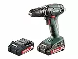 Metabo SB 18 L 2.0 AH drill Senza chiave Nero, Verde, Argento 450 Giri/min 1,6 kg