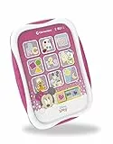 Clementoni Disney Baby Minnie Giocattolo, topolina, Gioco elettronico parlante in Italiano, Primo Tablet Bambini 9 Mesi, Multicolore, 17667