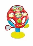 Clementoni Gira e Guida Volante Attività, dai 9 mesi ai 3 anni, Multicolore, 17192