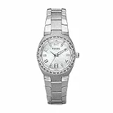 Fossil Orologio Colleague da donna, movimento al quarzo, cassa in acciaio inossidabile argentata di 28 mm con bracciale in acciaio inossidabile, AM4141