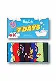 Happy Socks 7 Day Gift Set Calzini, Multi, 36-40 Donna