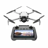 DJI Mini 4 Pro (con DJI RC 2), Mini Drone Pieghevole per Adulti con Fotocamera in 4K, meno di 249 g, Autonomia di Volo di 34 min., Trasmissione Video di 20 km, Rilevamento Ostacoli Omnidirezionale, C0