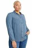 C&A Donna Blusa Taglie comode Jeans Azzurro 50