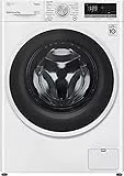 LG F4WE409AIDD Lavatrice a Carica Frontale 9 Kg, 1400 Giri/min, Intelligenza Artificiale AI DD, Vapore Igienizzante, Motore Inverter Direct Drive, Smart Diagnosis, 60x85x56.5 cm - Bianco