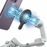 imluckies Anello Magnetico di Supporto per Morsetto Compatibile con DJI OM6 / OM 5 / OM 4 SE/OM 4, Stabilizzatore Cardanico per DJI OM, per Magsafe Accessori, Portatile Forte Magnete Holder, Nero
