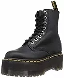 Dr. Martens, bovver Boots Donna, Black, 36 EU