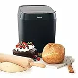Panasonic SD-ZF2010KXF | Macchina per Pane Croccante, Programma Senza Glutine, Due Sensori di Temperatura, 18 Programmi, 2 Livelli di Pane, 700 W, Nero - Versione IT