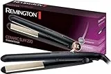 Remington Piastra per capelli, rivestimento in ceramica e tormalina, 2 temperature: alta (220°C) e bassa (180°C), piastre oscillanti, riscaldamento rapido 30 sec, Ceramic Slim S1510