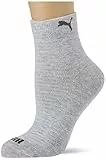PUMA QUARTER, Calzini, Donna, Grigio (Grey Melange), 39-42