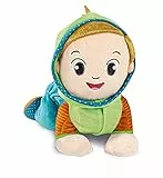 Clementoni- Edo Gattona e Canta, Peluche interattivo parlante, canzoncine e filastrocche-Gioco Bambini 6 Mesi, Gattonamento e Primi Passi, Centro attività per Gattonare, Italiano, Multicolore, 17699