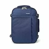 Tucano TUGÒ - Zaino da Viaggio Medium 20L 30x40x15cm, Vano Notebook Posteriore Imbottito di rapido Accesso, Compatibile con MacBook PRO 16' e Laptop 15.6', Fascia per l'aggancio alla Valigia