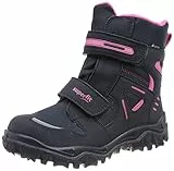 Superfit Husky Imbottitura Calda in Gore-Tex, Stivali da Neve, Blu/Rosa 8020, 33 EU